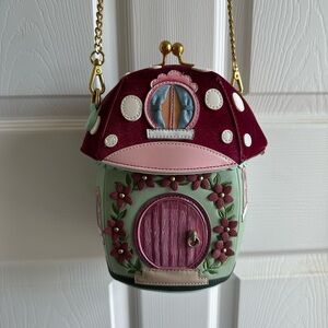 Vendula London Mushroom House Crossbody Bag
